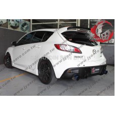 Mazda 3 BL 13 Hatchback Rear Bumper Diffuser - Double Exhaust